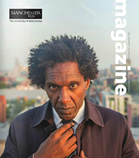 University Magazine cover featuring Lemn Sissay